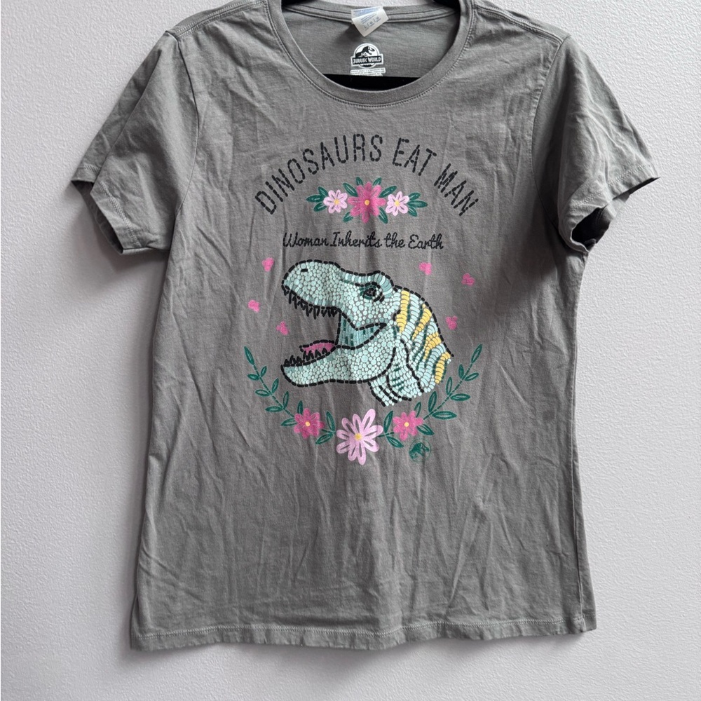 Gray Girls' 'Jurassic Park’ Graphic Tee